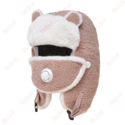 no brim slouchy beanie with ears